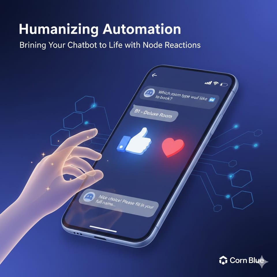 Humanizing Automation: Bringing Your Chatbot to Life with Node Reactions